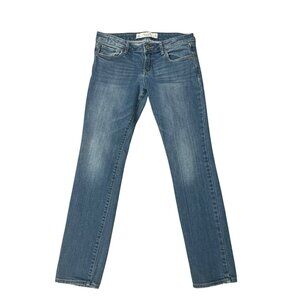 Abercrombie & Fitch Women’s The A&F Skinny Denim Jeans Size 28 x 29L Altered Hem